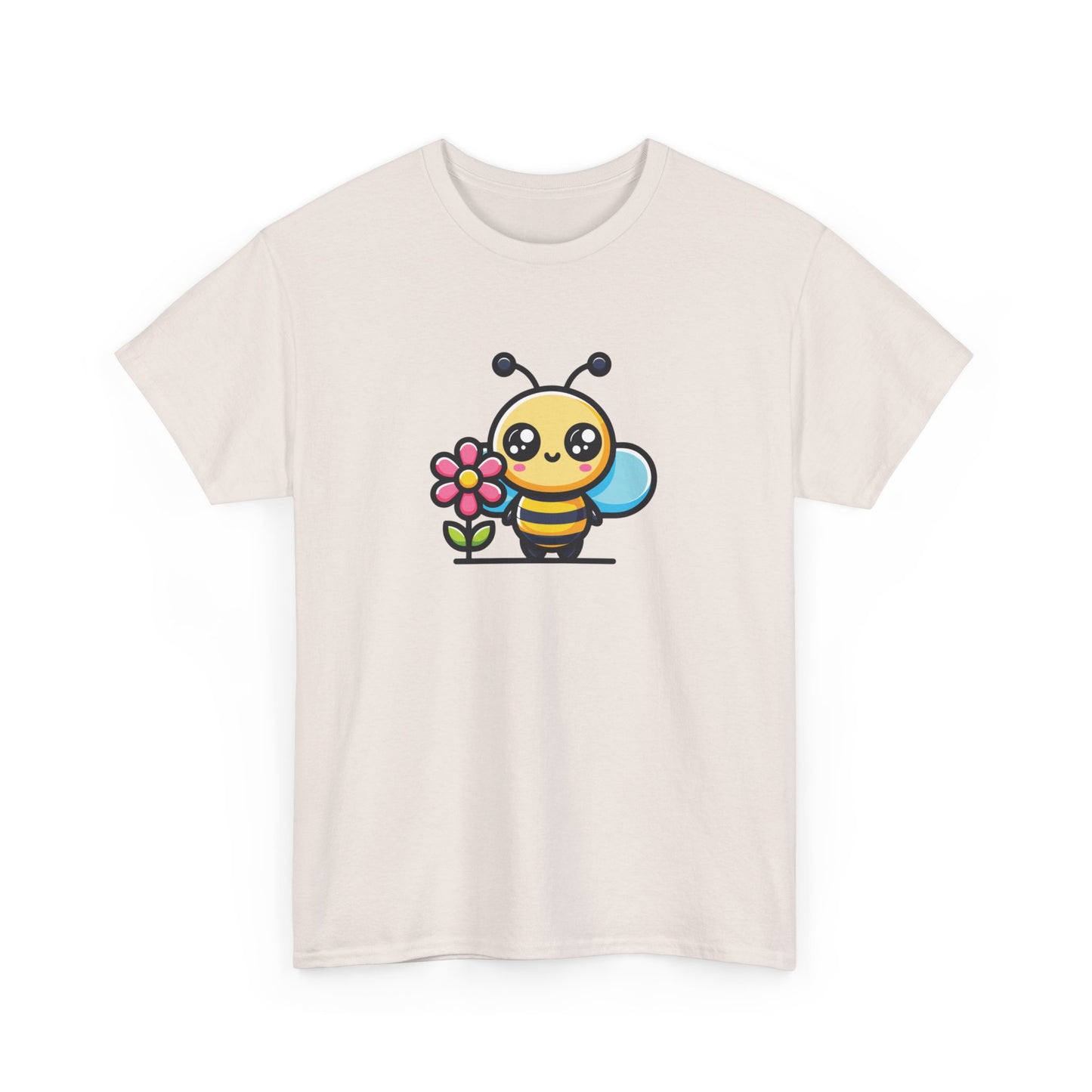 Cute Bee Short Sleeve Tee