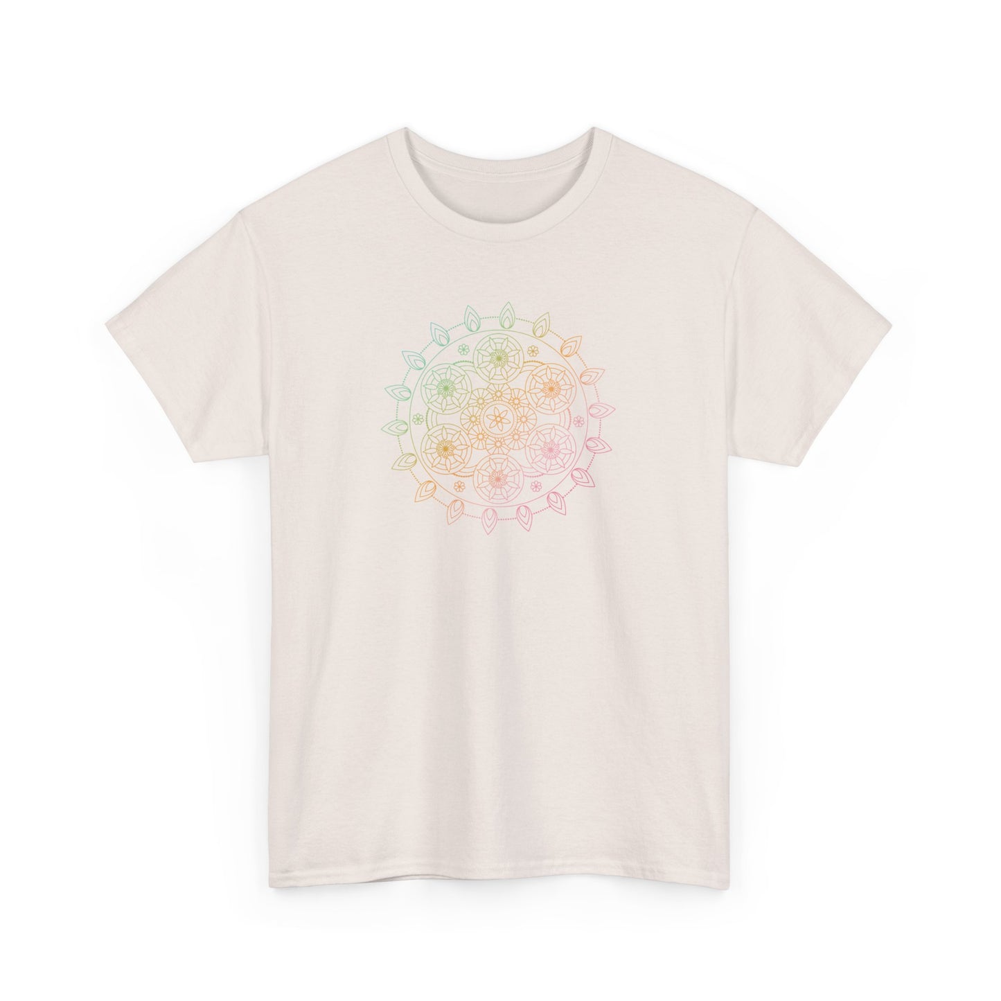 Colorful Mandala Short Sleeve Tee (040)
