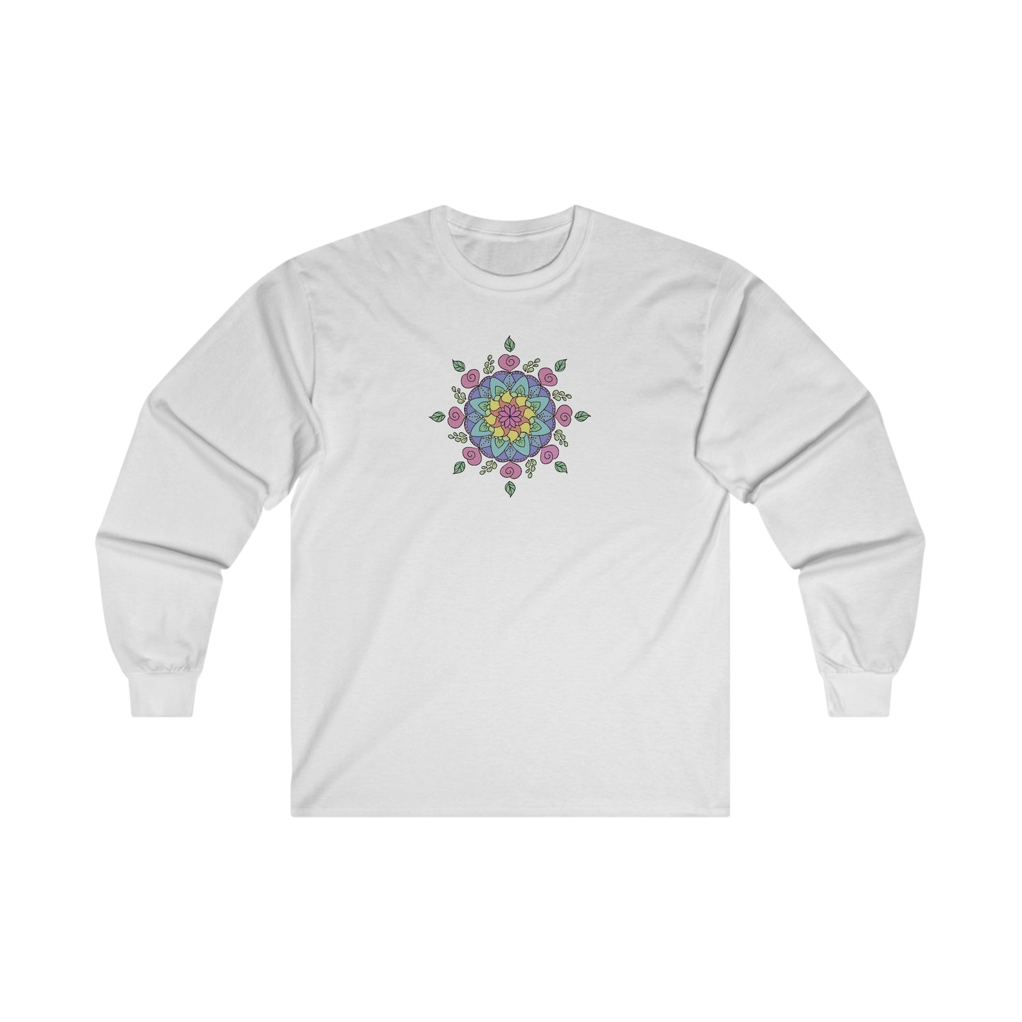 Colorful Mandala Long Sleeve Tee (029)