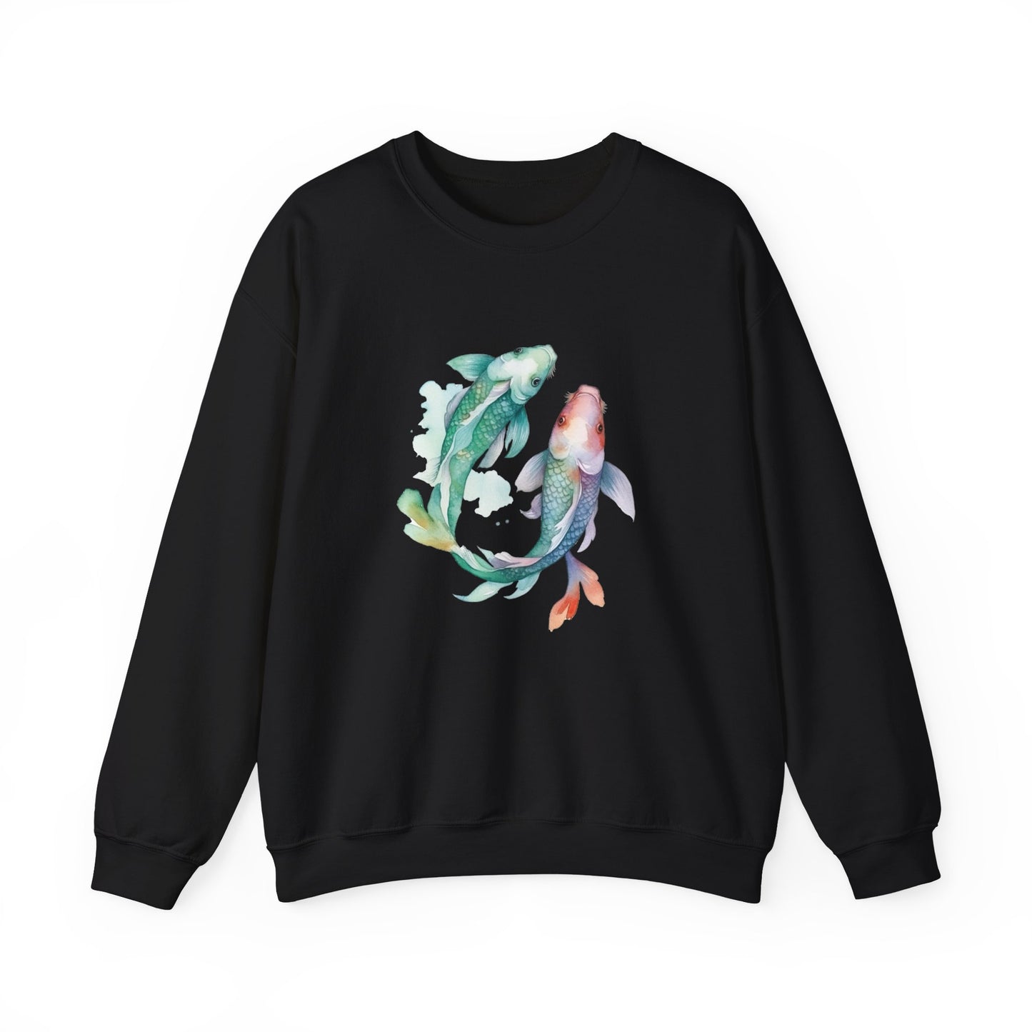 Watercolor Fish Sweatshirt