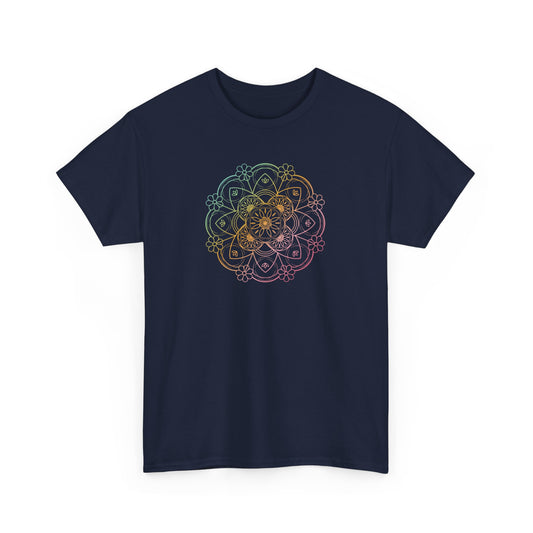 Colorful Mandala Short Sleeve Tee (041)
