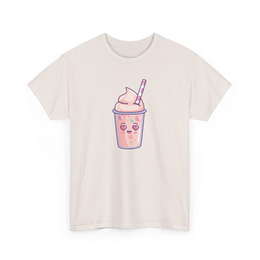 Cute Pink Milkshake Short Sleeve Tee