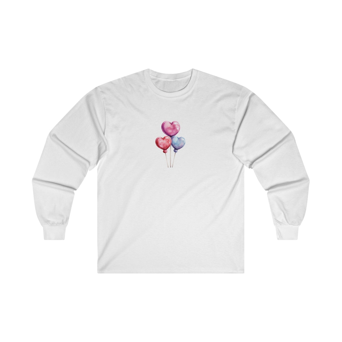 Heart Balloons Sleeve Tee