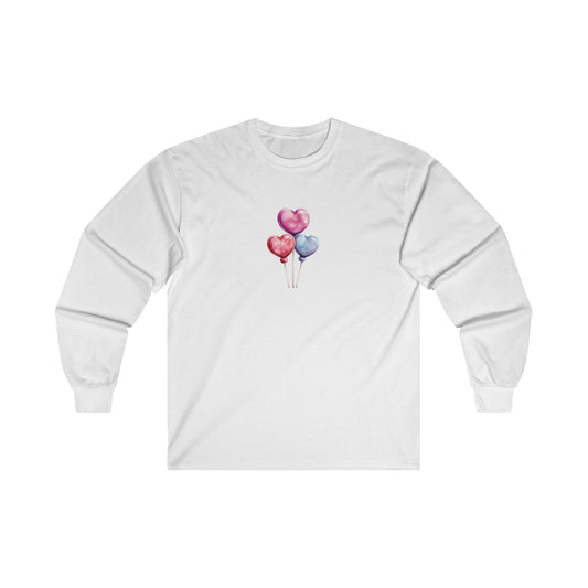 Heart Balloons Sleeve Tee