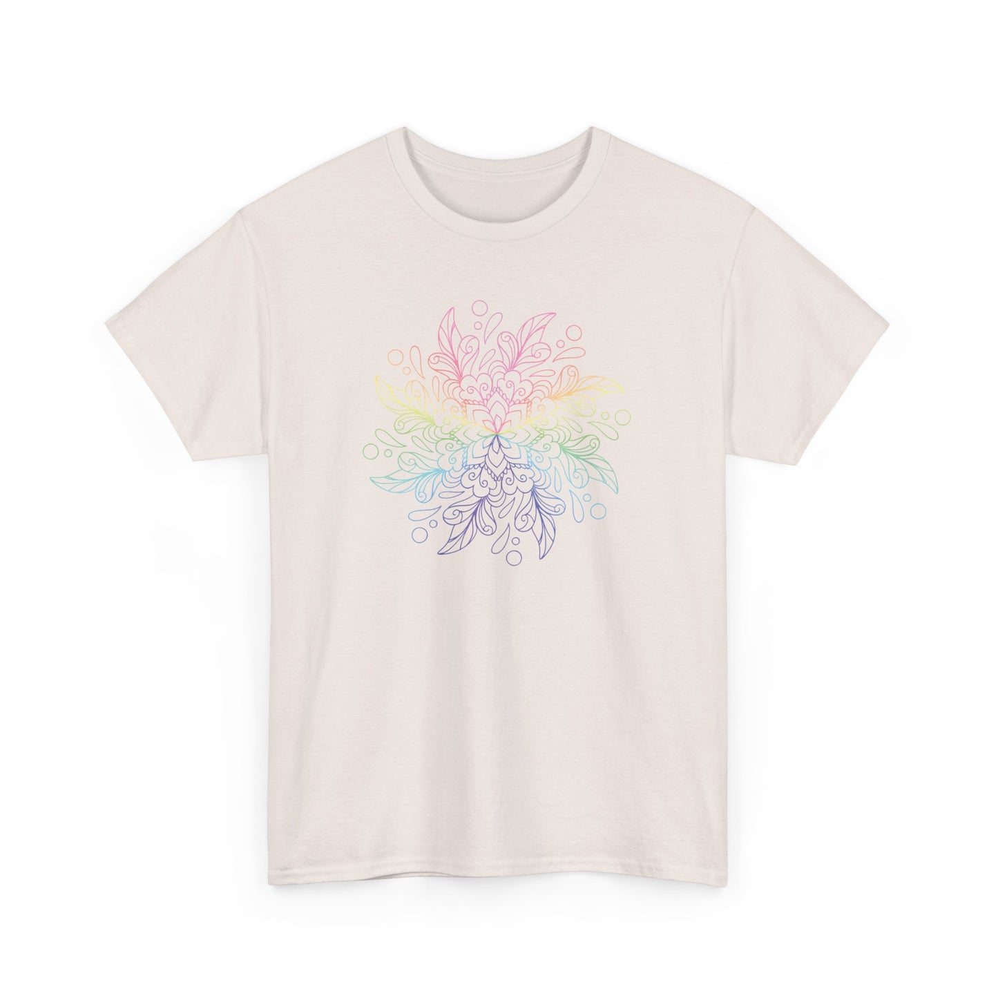 Colorful Mandala Short Sleeve Tee (038)