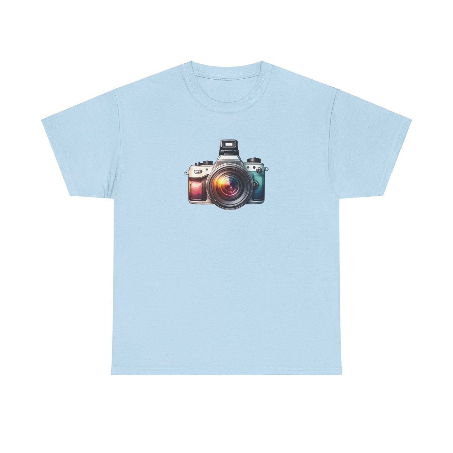 Colorful Camera Short Sleeve Tee