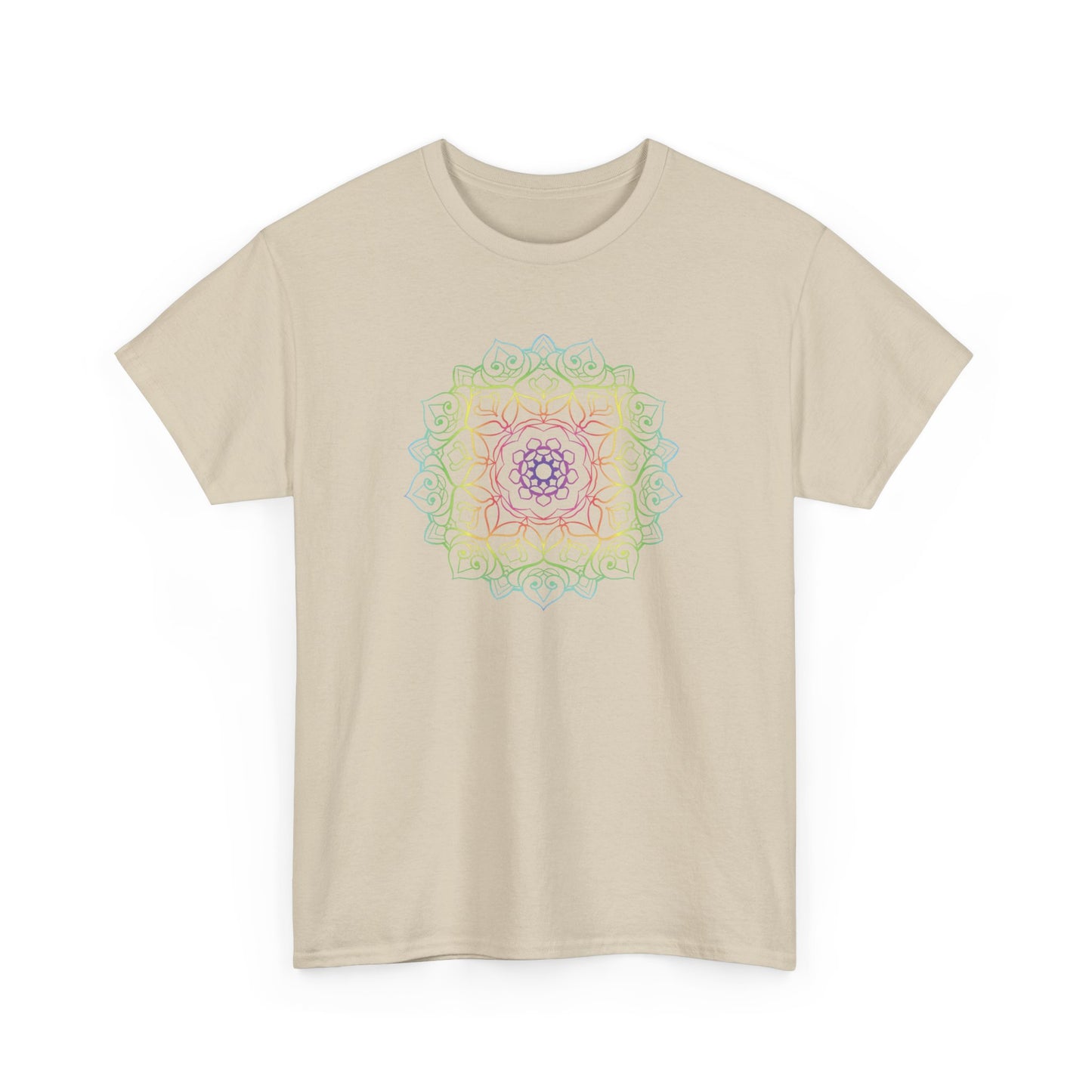 Colorful Mandala Short Sleeve Tee (001)