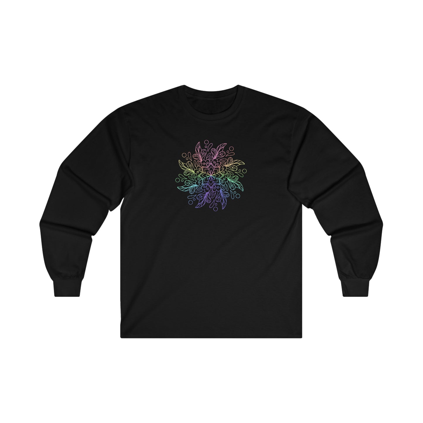 Colorful Mandala Long Sleeve Tee (038)