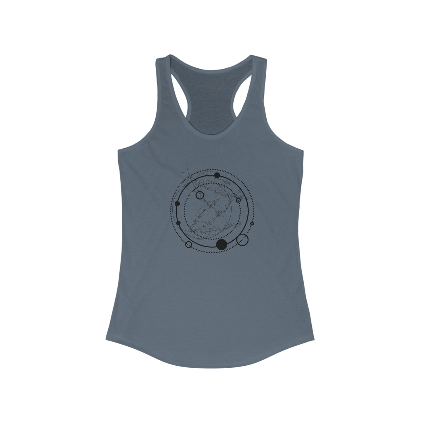 Circular Pattern Racerback Tank