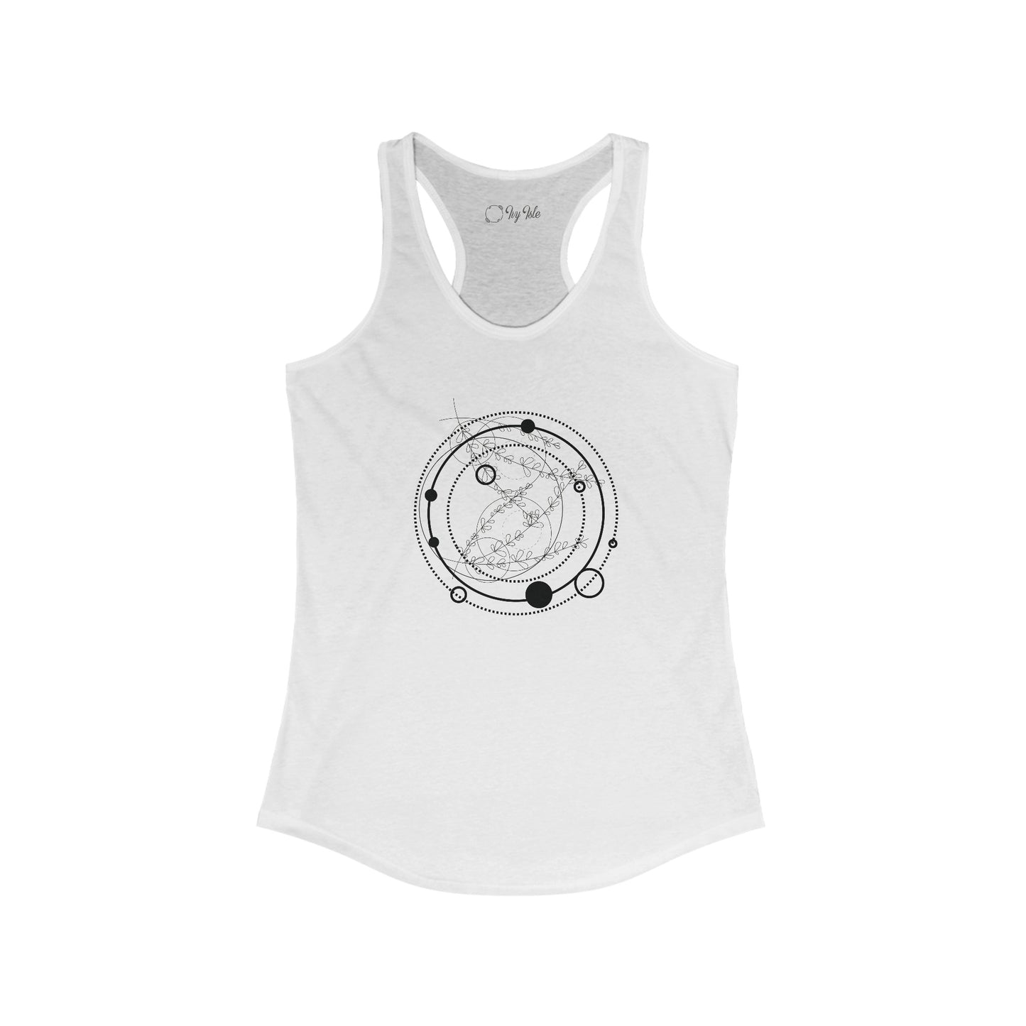 Circular Pattern Racerback Tank