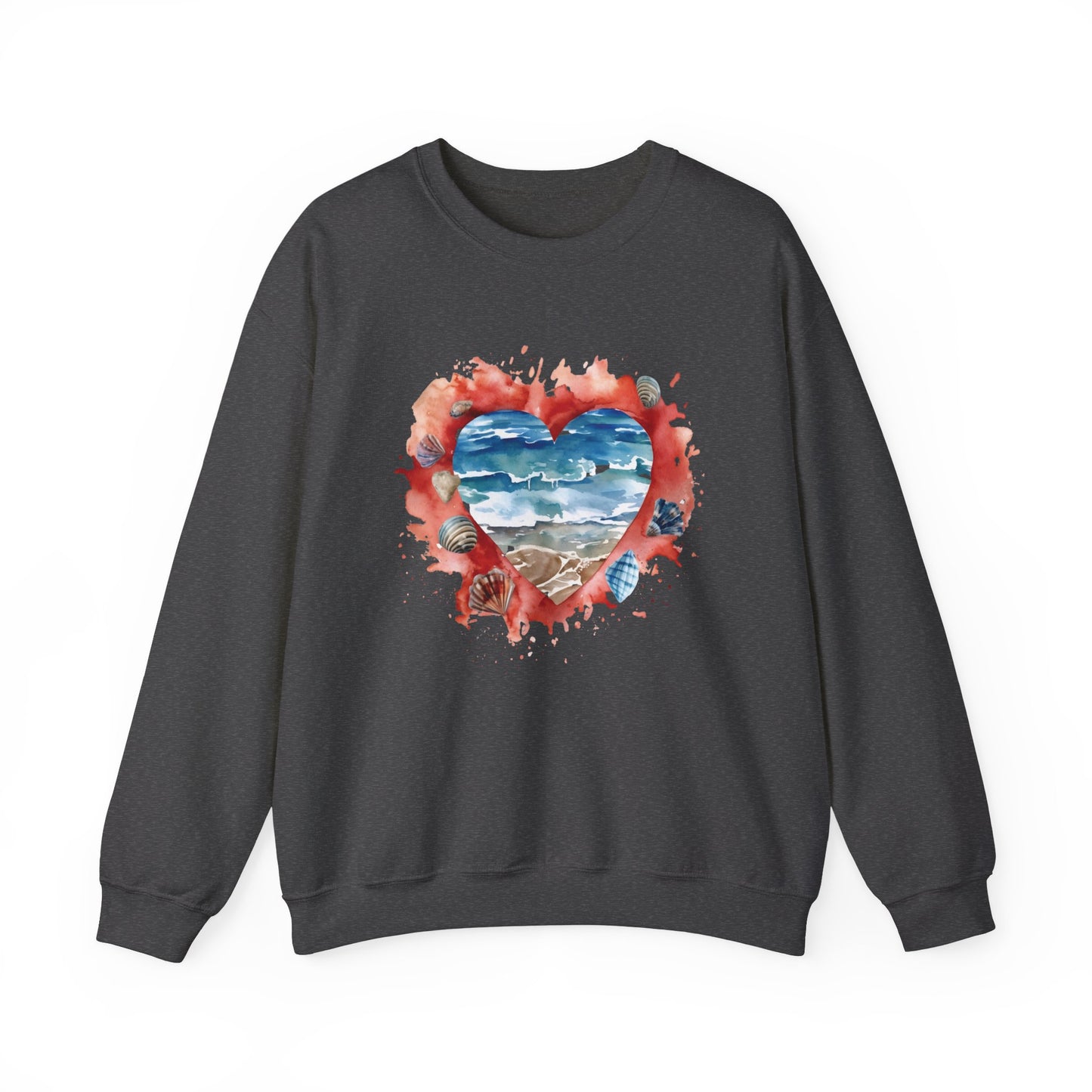 Ocean Heart Sweatshirt