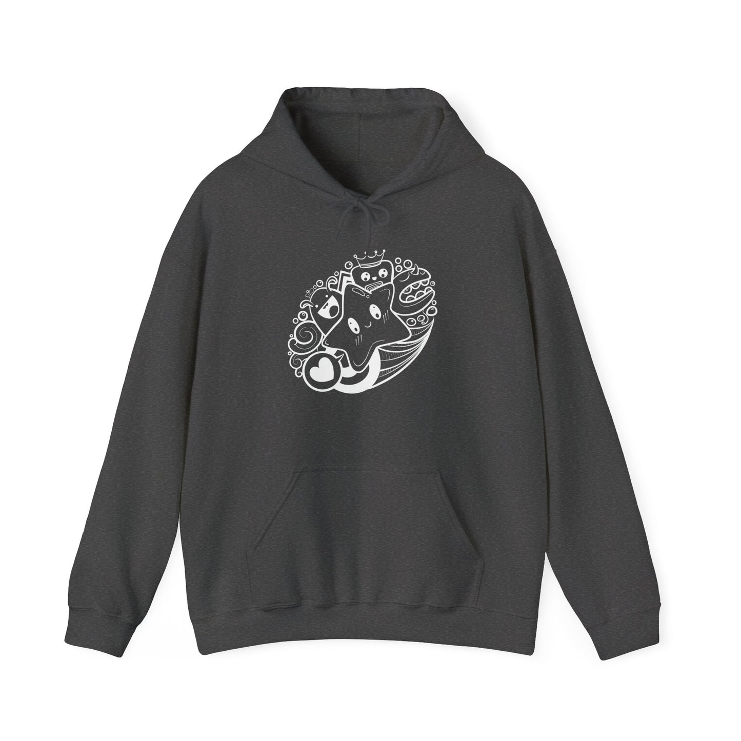 Cute Characters Hooded Sweatshirt