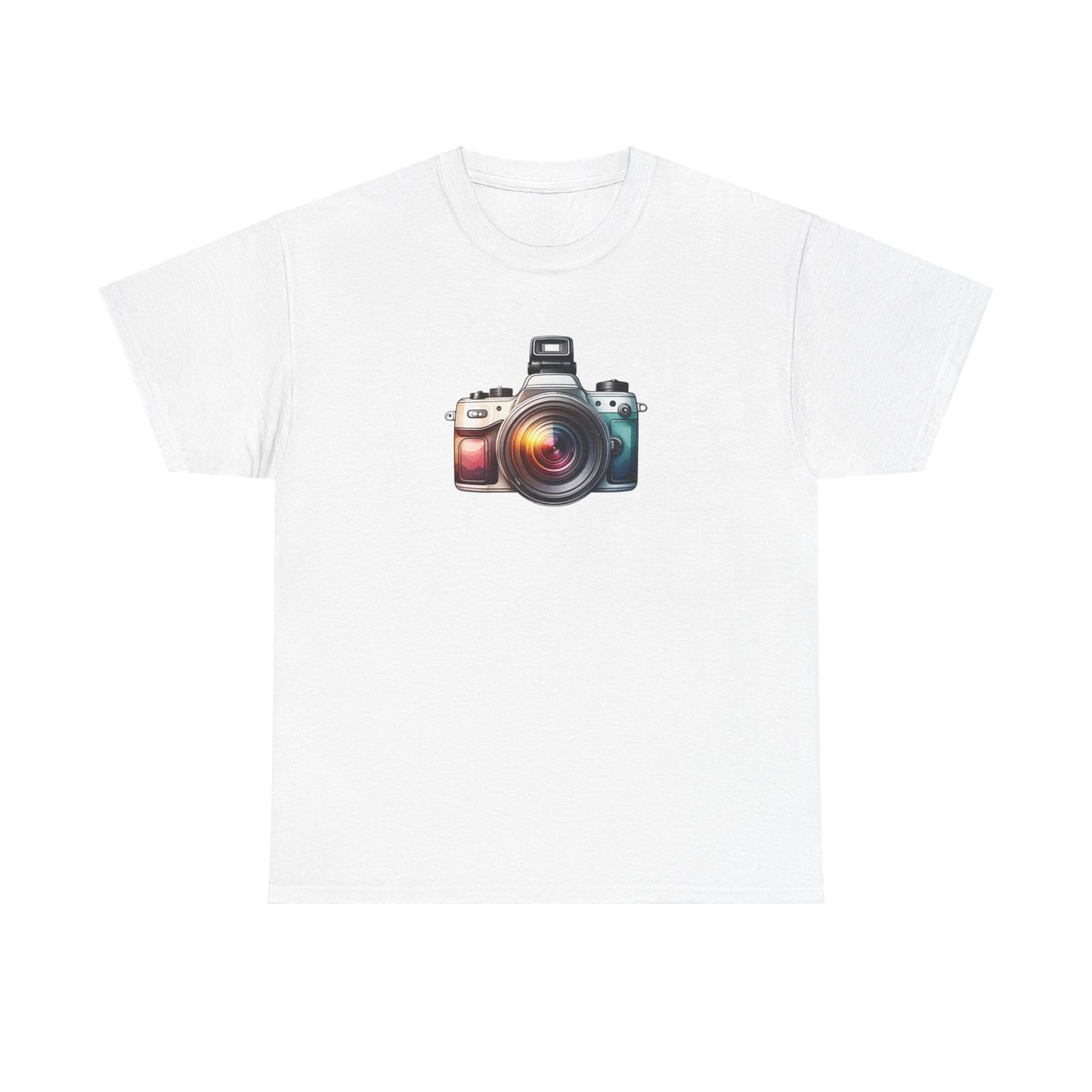 Colorful Camera Short Sleeve Tee