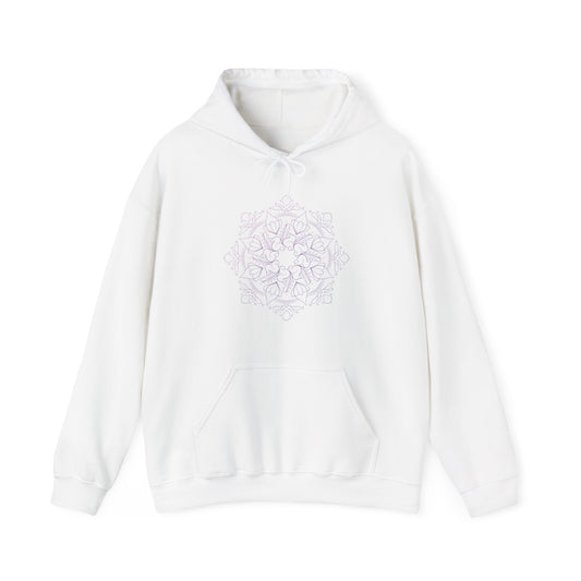 Colorful Mandala Hooded Sweatshirt (012)