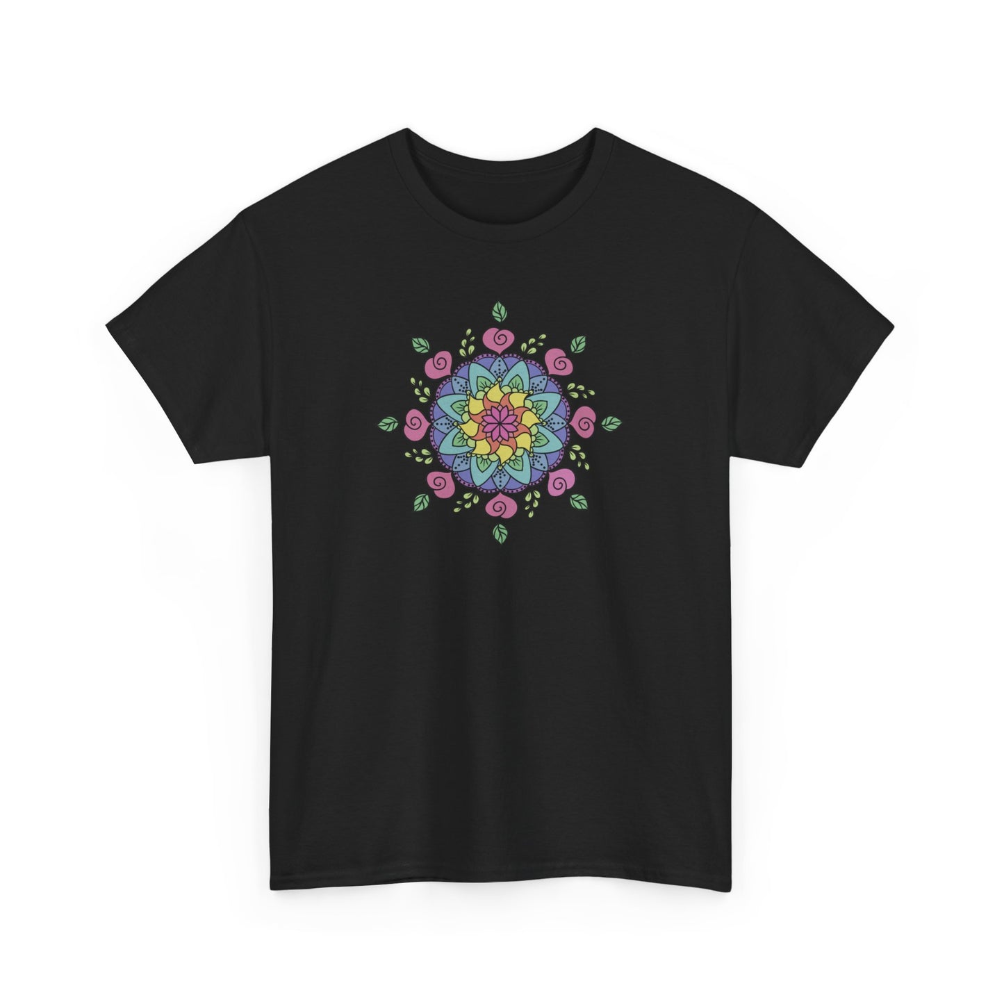 Colorful Mandala Short Sleeve Tee (029)
