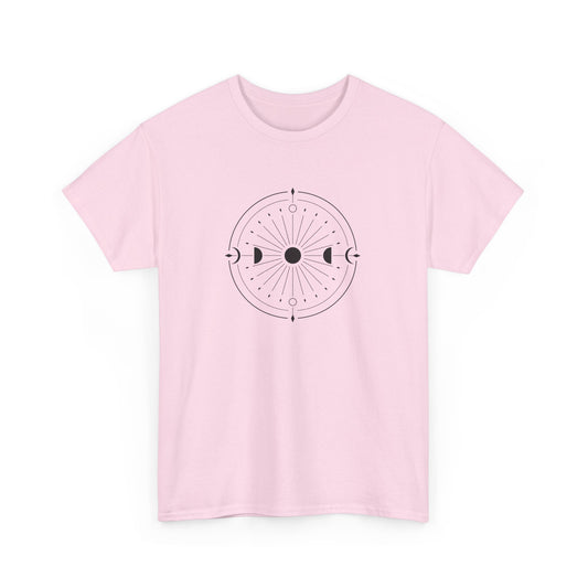 Moon Phases Circle Short Sleeve Tee