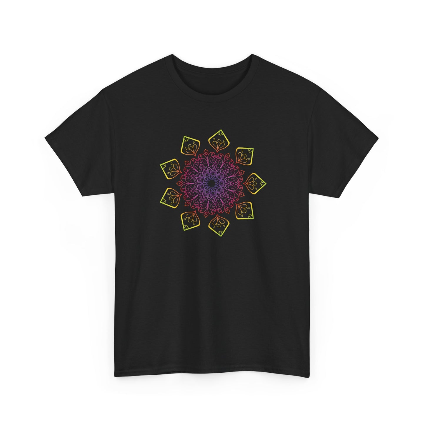 Colorful Mandala Short Sleeve Tee (002)