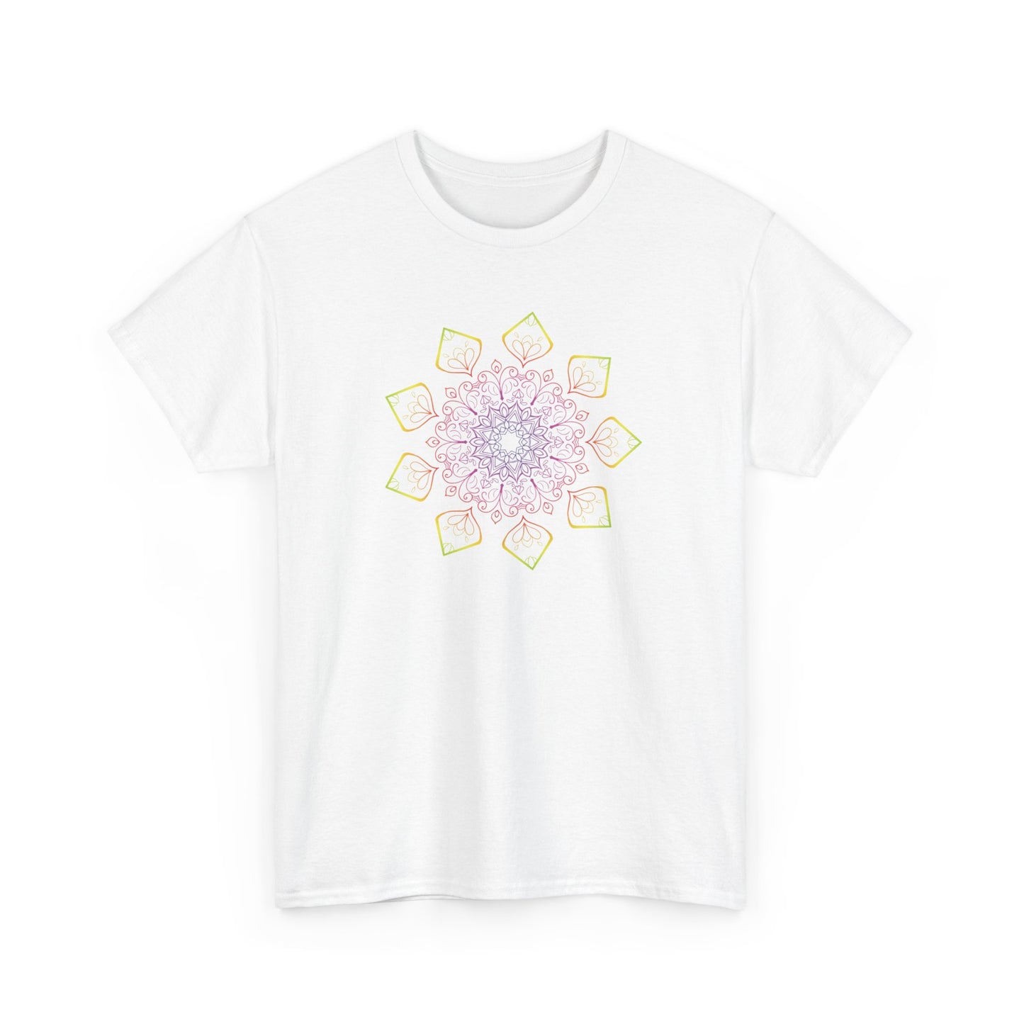 Colorful Mandala Short Sleeve Tee (002)