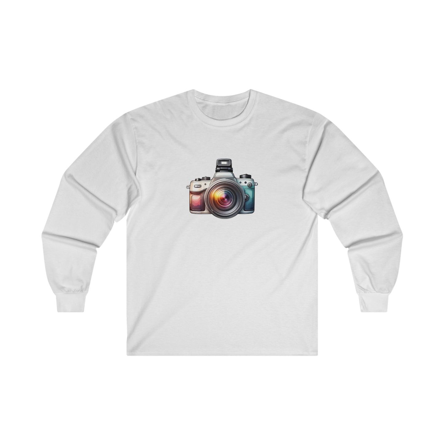 Colorful Camera Long Sleeve Tee