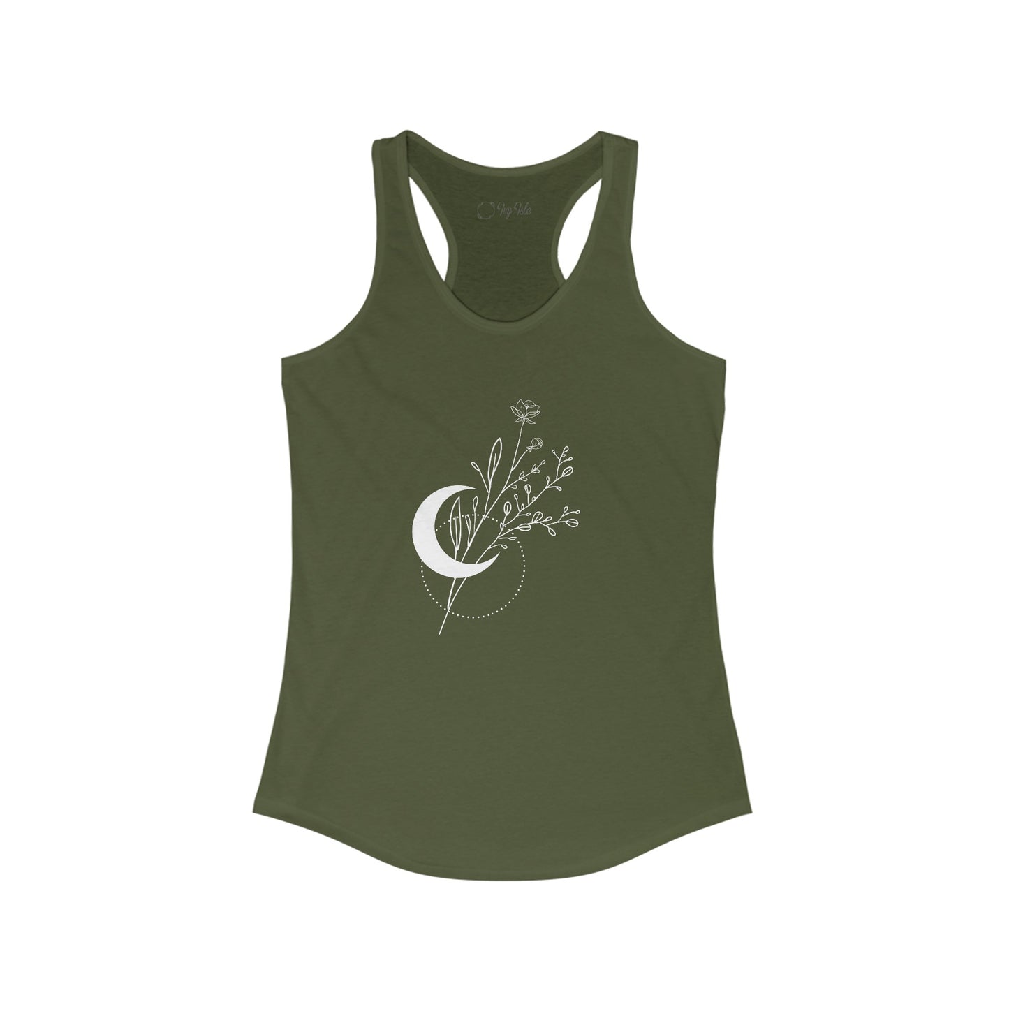 Flower Moon Racerback Tank
