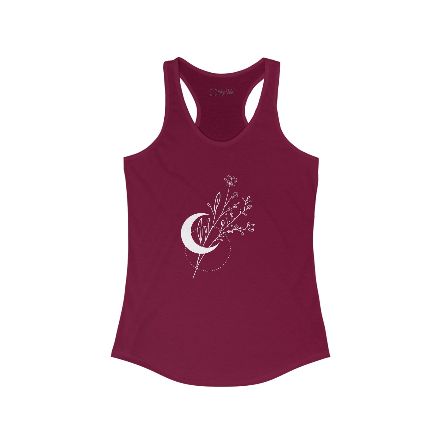 Flower Moon Racerback Tank