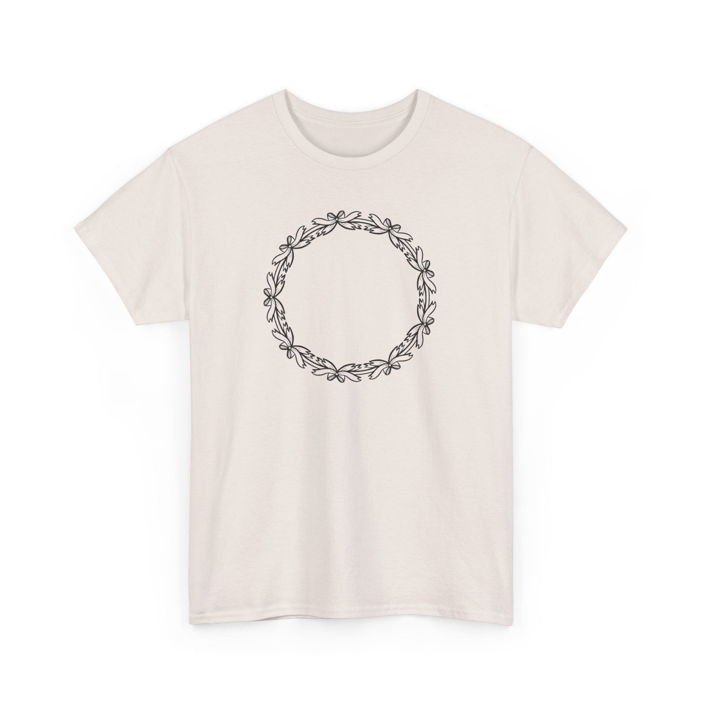 Bow Circle Short Sleeve Tee