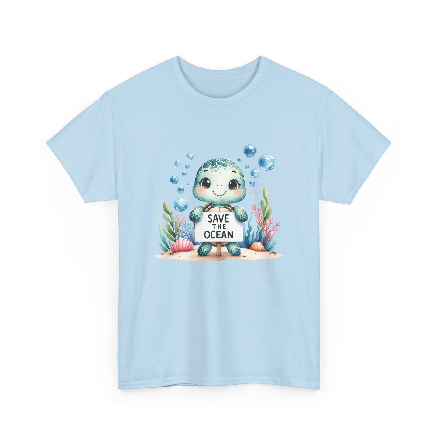 Save the Ocean Turtle Short Sleeve Tee