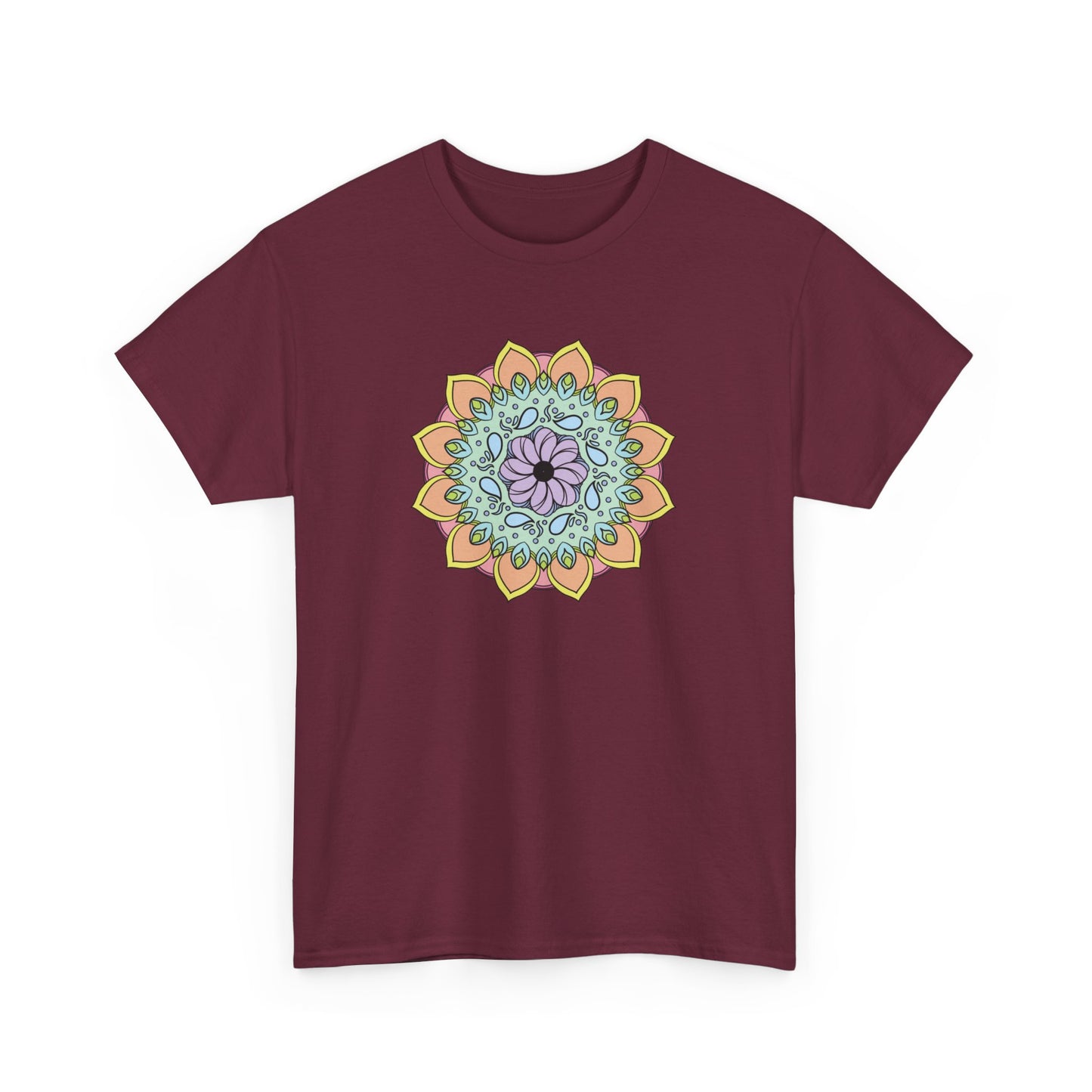 Colorful Mandala Short Sleeve Tee (003)