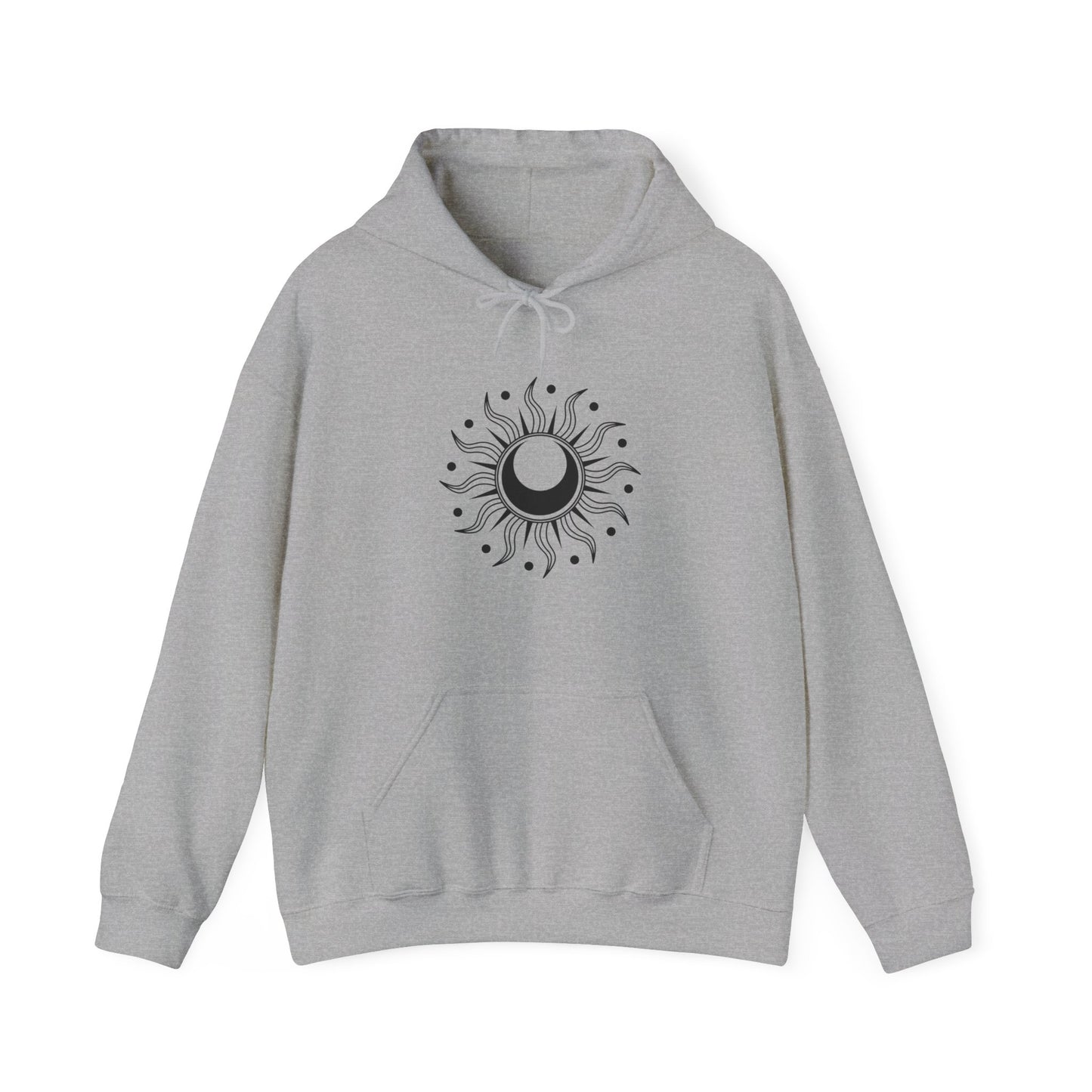 Sun and Moon Hooded Sweatshirt