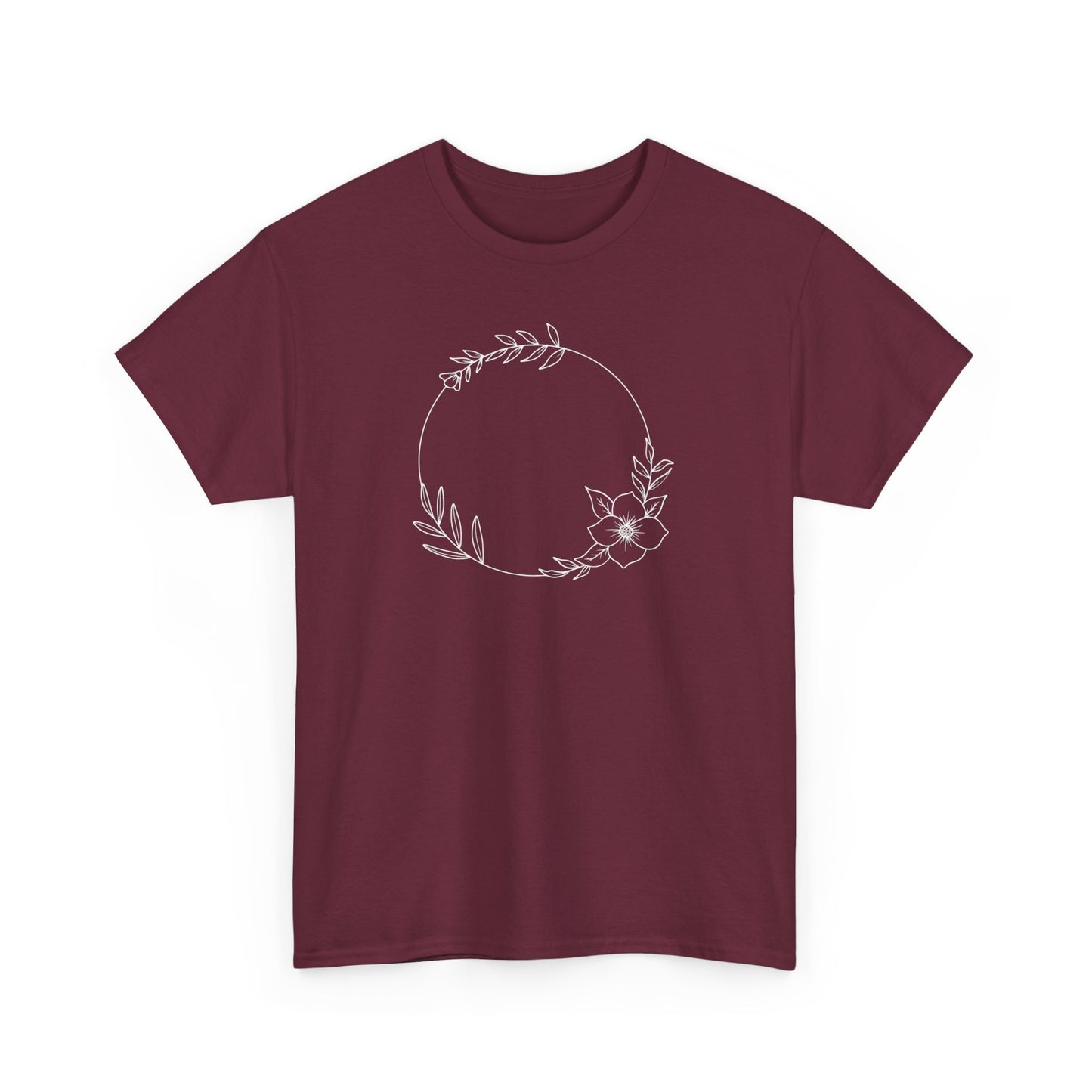 Floral Circle Short Sleeve Tee