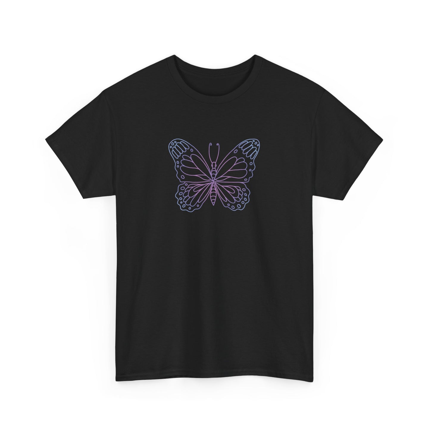 Colorful Butterfly Short Sleeve Tee