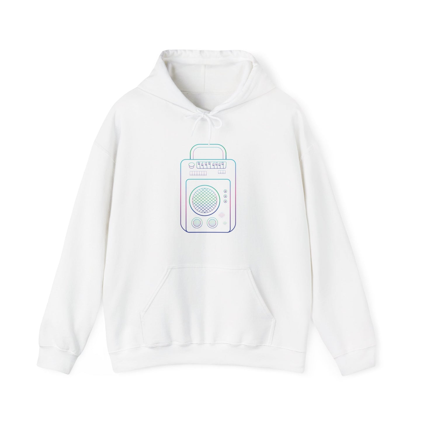 Colorful Amp Hooded Sweatshirt