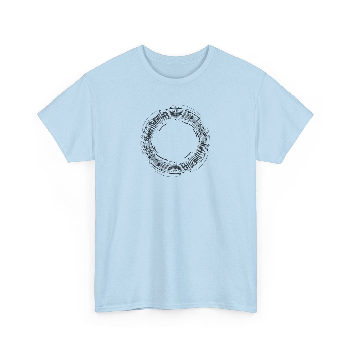 Music Note Circle Short Sleeve Tee