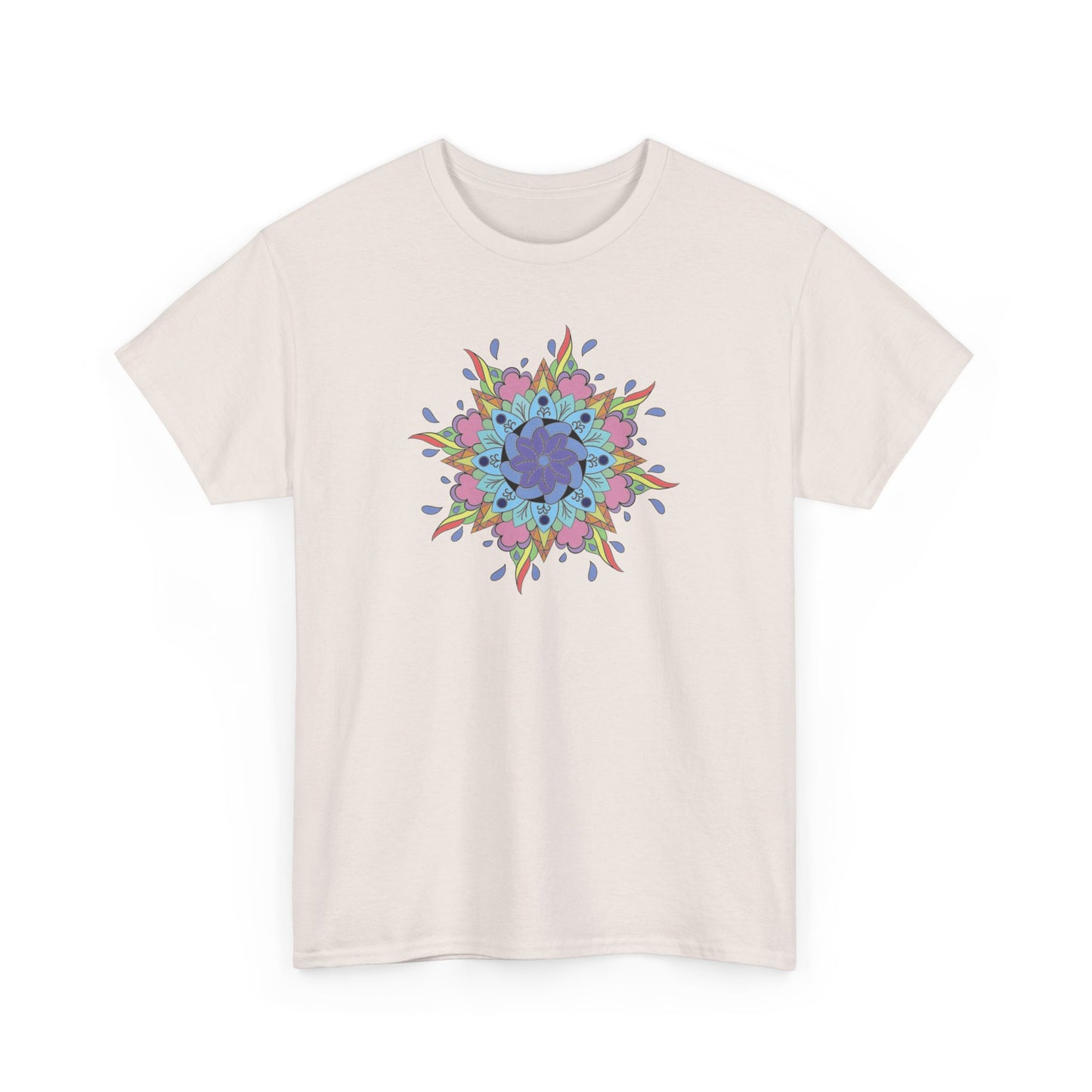 Colorful Mandala Short Sleeve Tee (030)