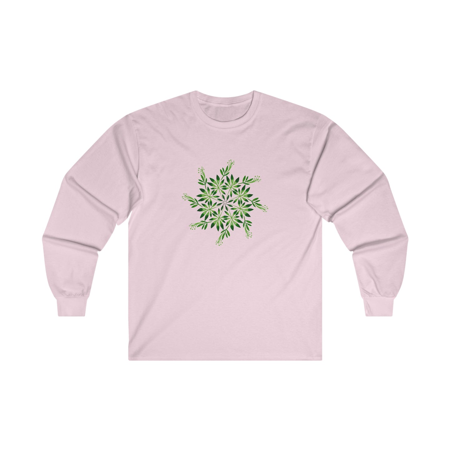 Leaf Mandala Long Sleeve Tee