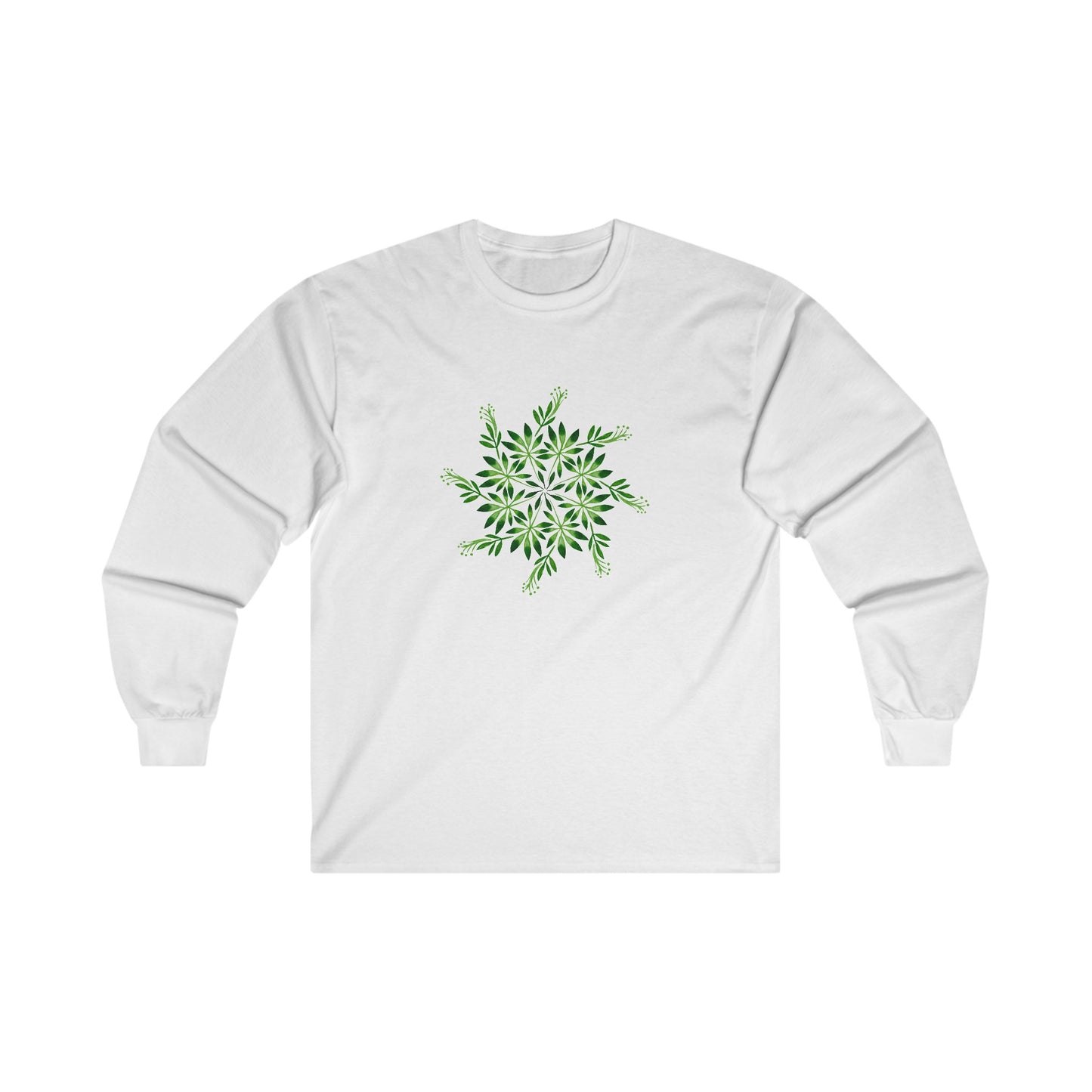 Leaf Mandala Long Sleeve Tee