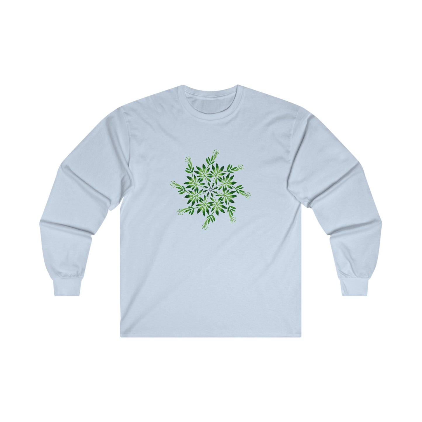 Leaf Mandala Long Sleeve Tee
