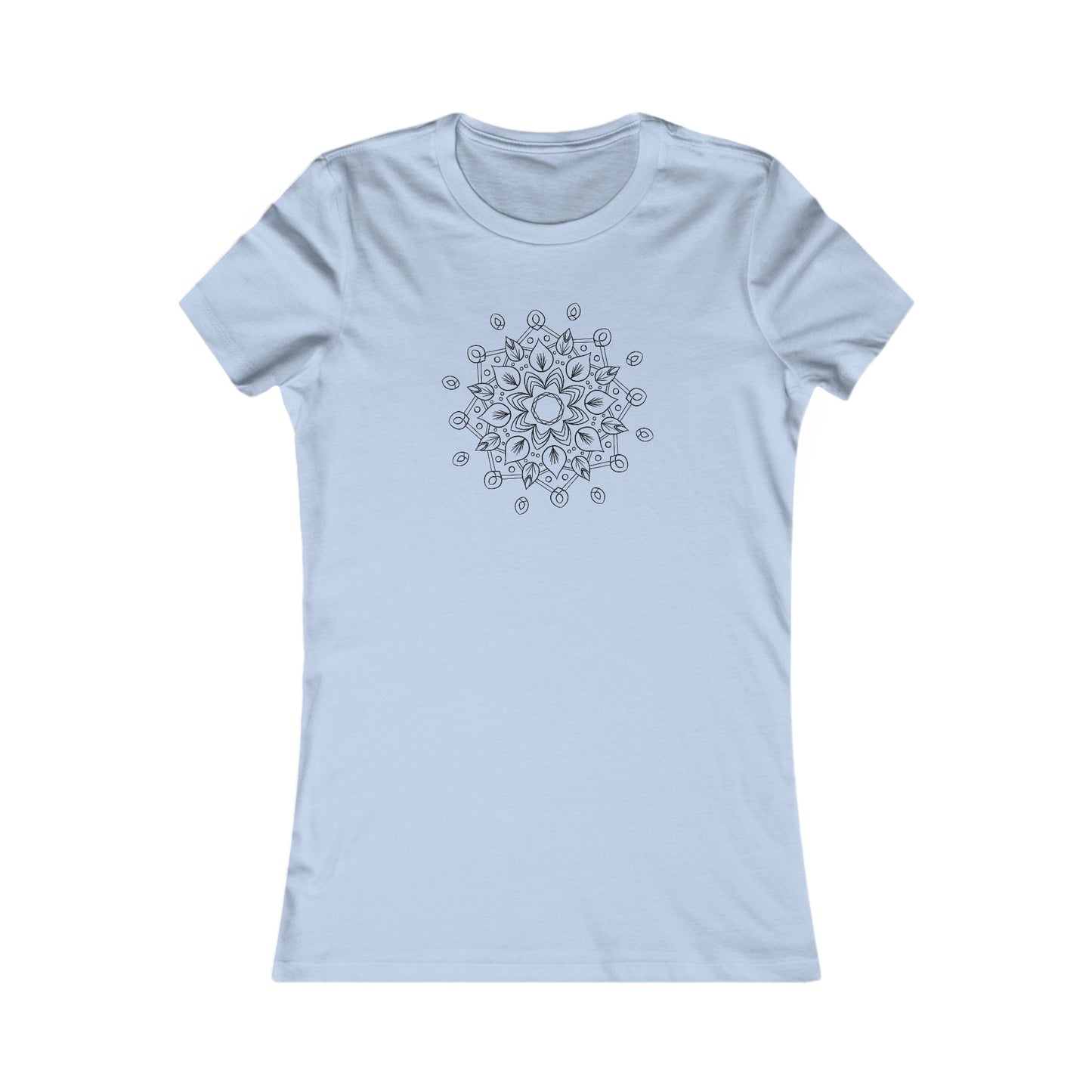 Mandala Fitted Tee (009)