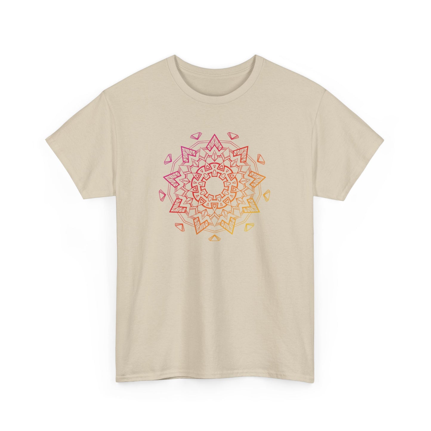 Colorful Mandala Short Sleeve Tee (006)