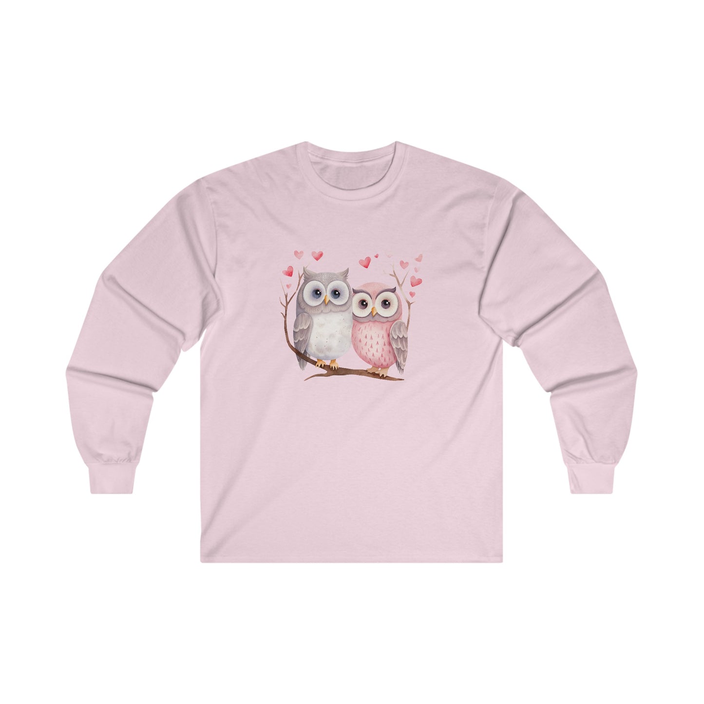 Cute Owls Long Sleeve Tee