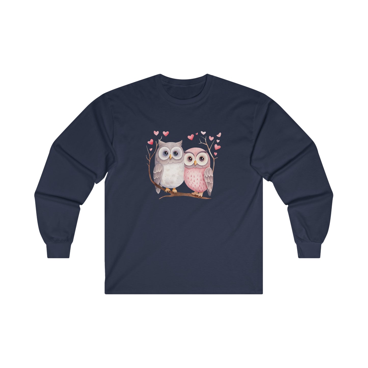 Cute Owls Long Sleeve Tee