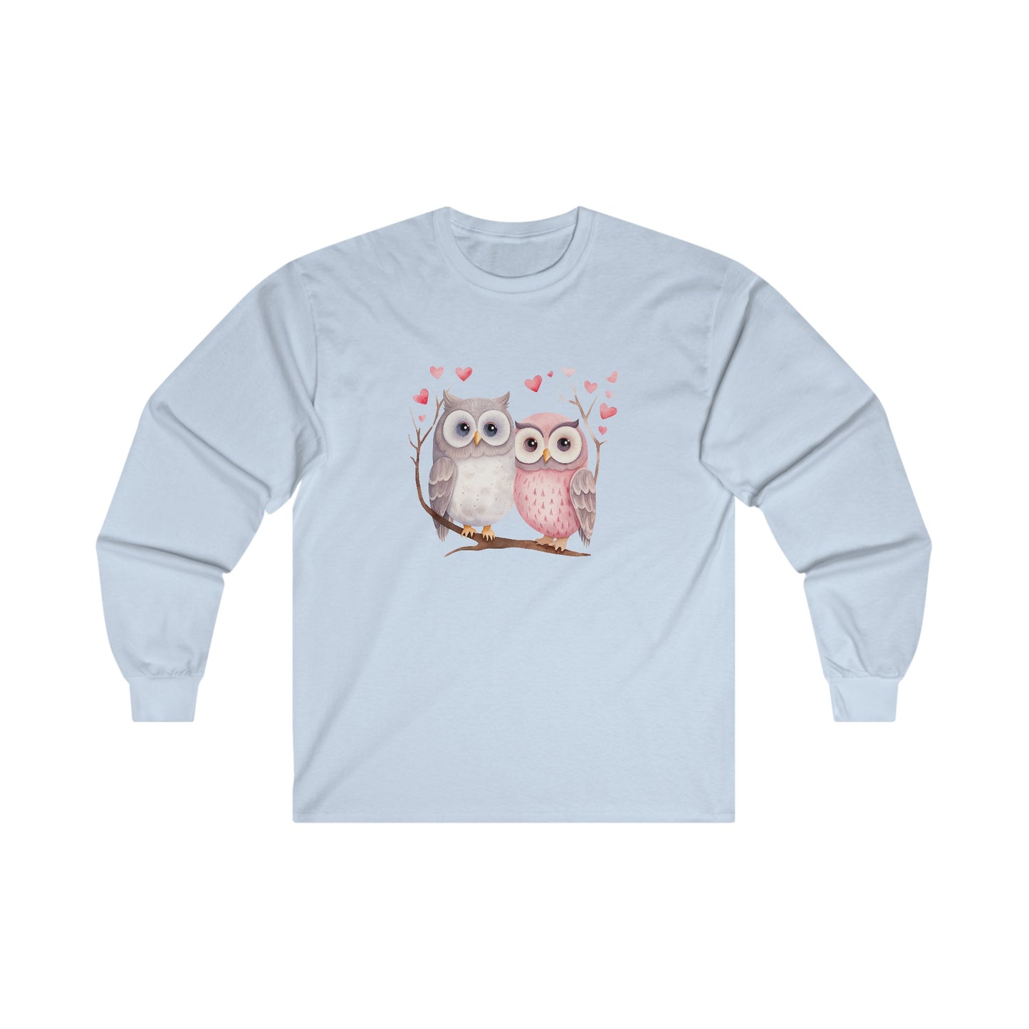 Cute Owls Long Sleeve Tee