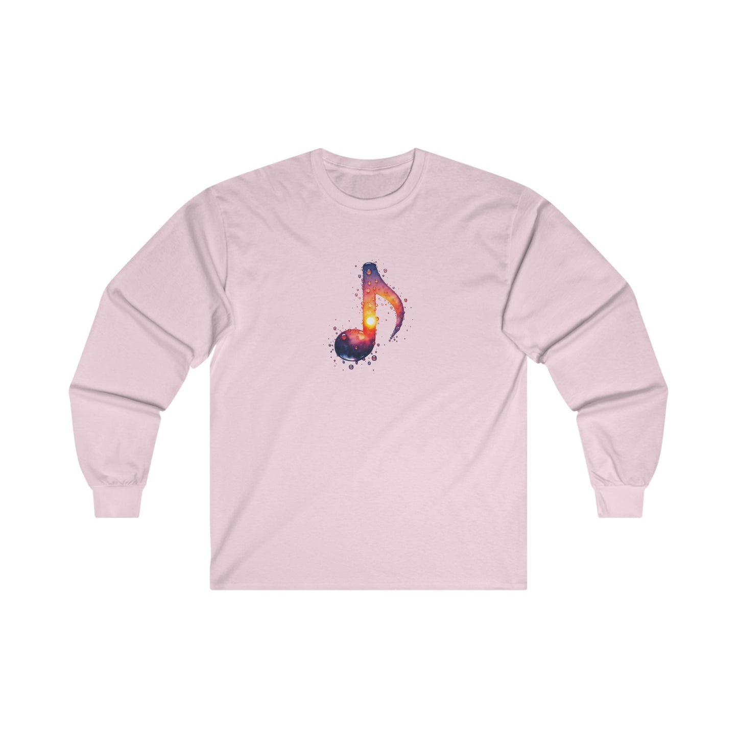 Galaxy Music Note Long Sleeve Tee