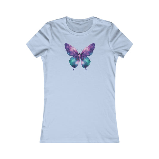 Cosmic Butterfly Fitted Tee
