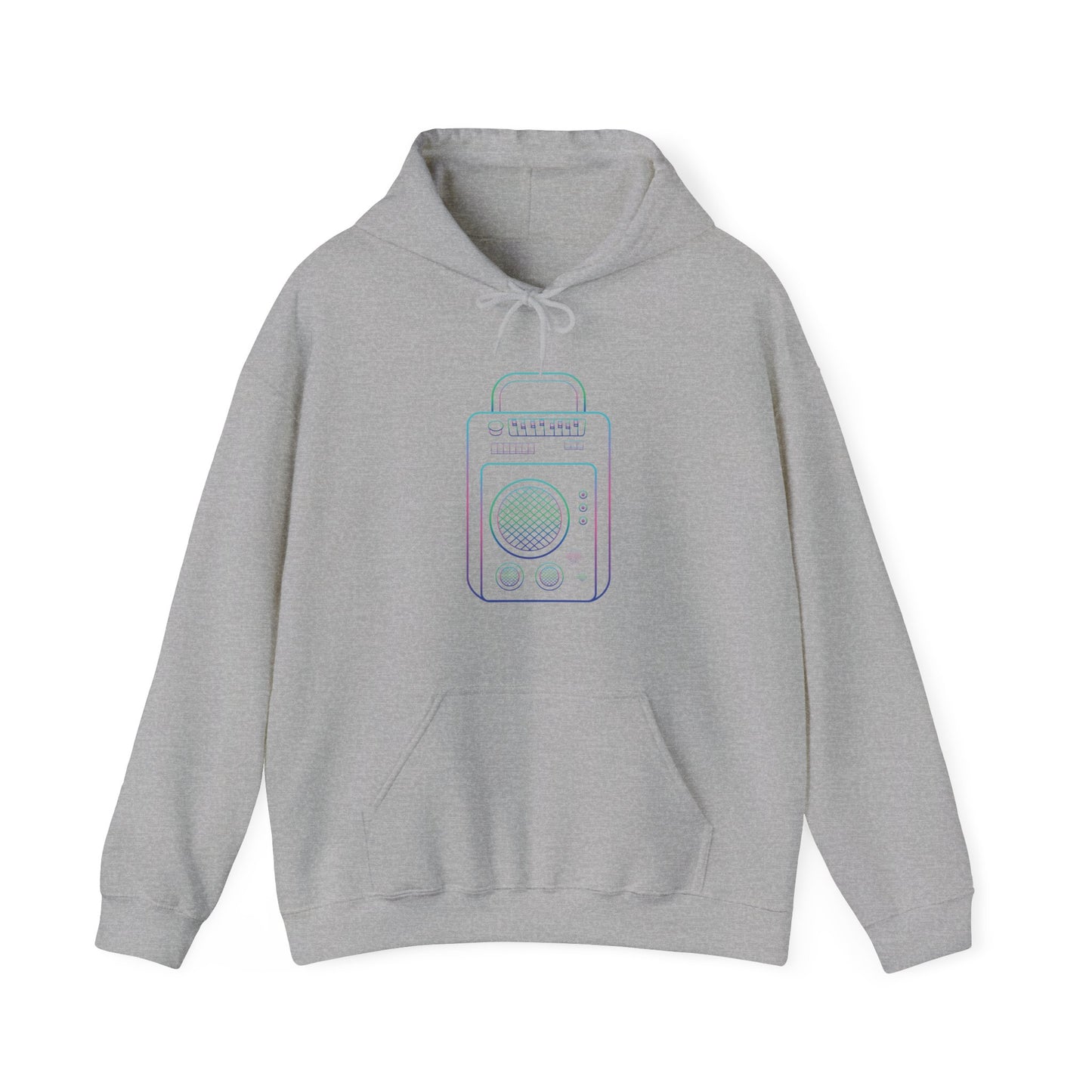 Colorful Amp Hooded Sweatshirt