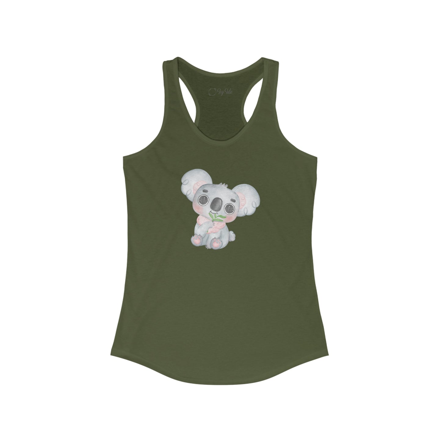 Cute Koala Racerback Tank