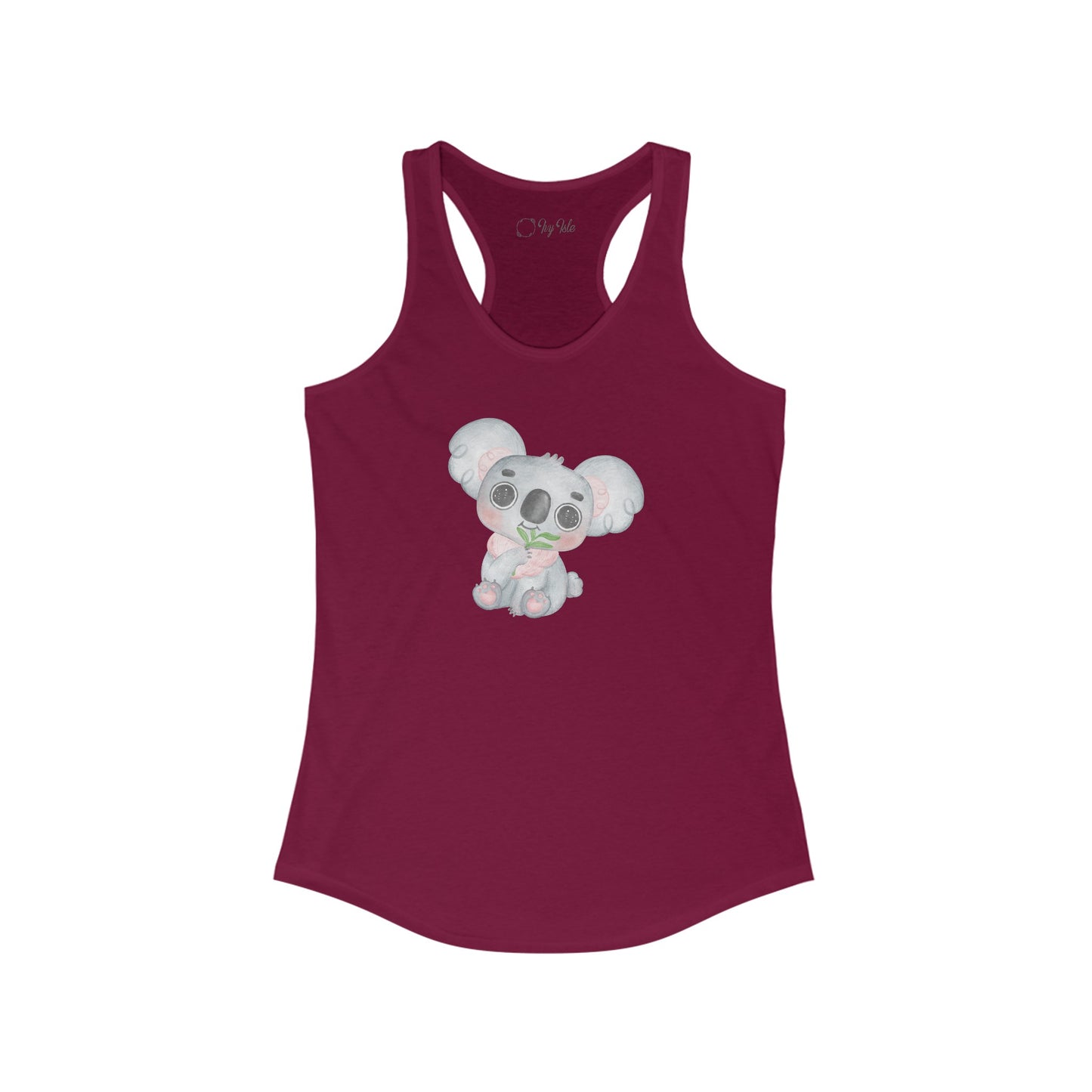Cute Koala Racerback Tank