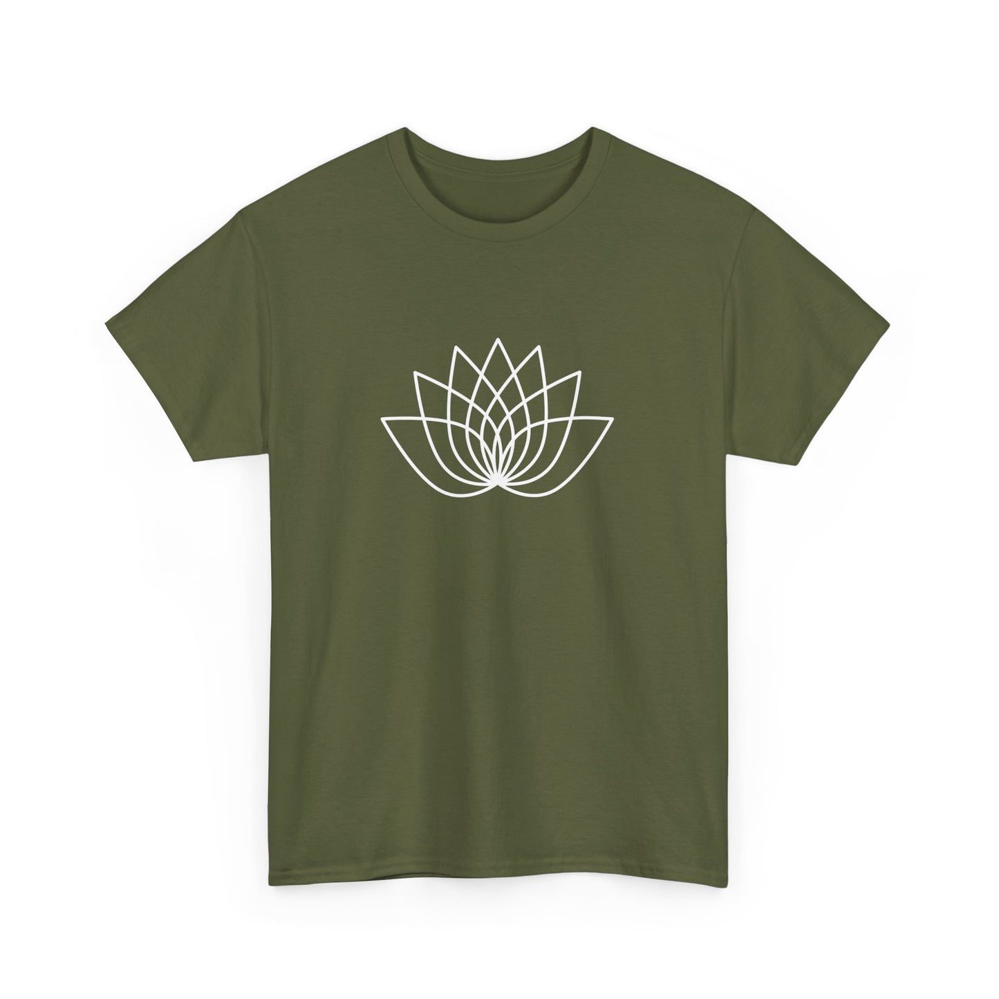 Abstract Lotus Short Sleeve Tee