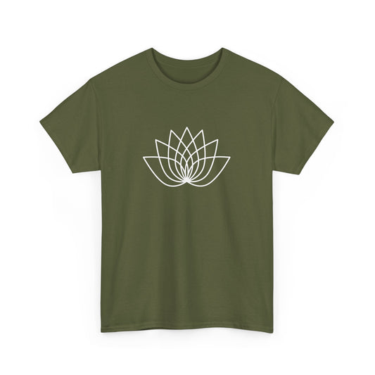 Abstract Lotus Short Sleeve Tee