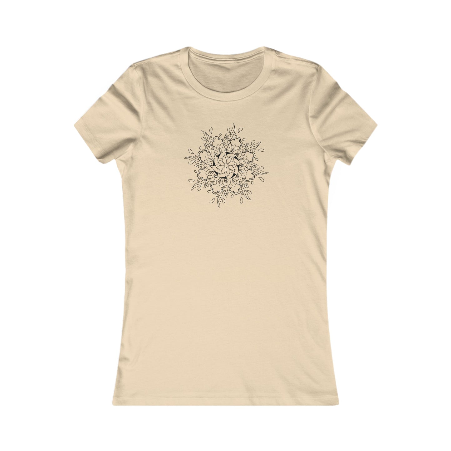 Mandala Fitted Tee (030)